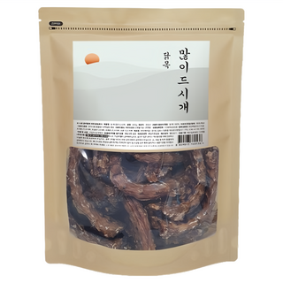바이케이알 많이드시개 대용량 수제 간식, 닭목, 350g, 1개