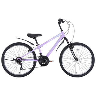 2025 케이투바이크 MTB 자전거 레이브SF 24인치 주니어 초등학생 21단 시마노 변속레버 반조립, 1개, 150cm, 라벤더퍼플