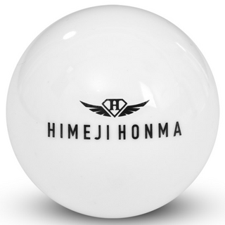 히메지 혼마 3피스 파크골프공, 화이트 1개입, 1개
