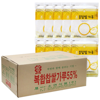 소연식품 국산찹쌀가루 복합찹쌀 1kg 식자재 대용량, 10개