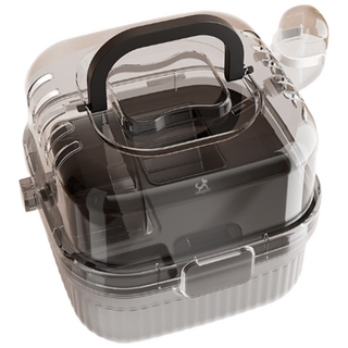 DING DONG PET 戶外多合一倉鼠籠, 黑色, 1個