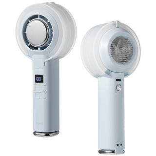 프롬비 미스트 아이스제트 냉각선풍기 FF249 100단 휴대용 제트팬 아웃도어 캠핑 4500mAh 대용량, 에어리블루