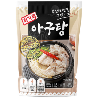 [최기택] 국내산 아구탕 야채포함 풀셋트./지리탕.매운탕.아귀탕, 4개