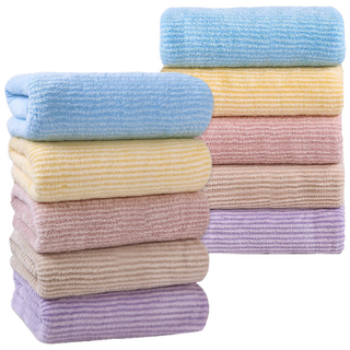 PPEAT 고급 호텔수건 200수 코마사 OEKO-TEX 인증을 무형광 먼지없는수건 연말선물 답례품 진드기방지 항균인증 수건, 10개, 색상2