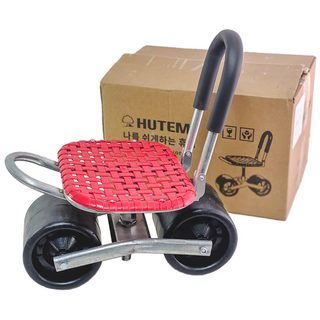 휴템 농사 밭일 회전 고추따는 바퀴달린 의자, 1개