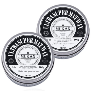 무칸 울트라 슈퍼 매트 헤어왁스, 100g, 2개