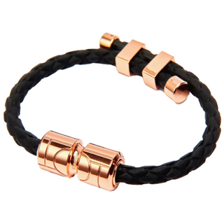 클라비스 비타 건강 팔찌 근육통 완화 의료기기 네오디뮴, 블랙로즈골드/팔찌, 1개