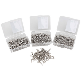 레저킹 맨도래 덕용 스텐인레스+니켈도금 롤링스위벨, 1개, 60개입