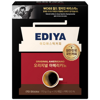 이디야 오리지널 아메리카노 170T, 1g, 170개입, 1개