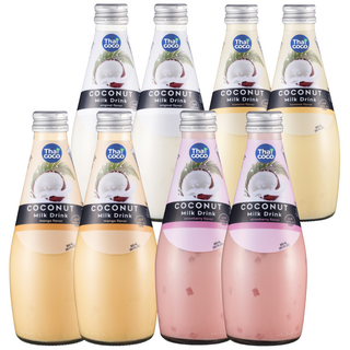 타이코코 코코넛밀크 위드 나타데코코 4종혼합, 8개, 300ml