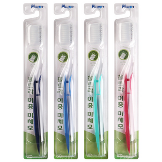 플라콘 울트라슬림 이중미세모 치과칫솔 20P, 1개, 20개입