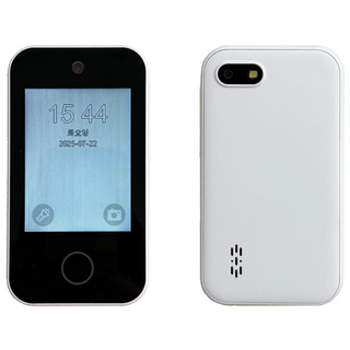 휴그 터치캠 미니 카메라 SD카드 세트 레트로 올드폰 디카 감성 세컨폰, 터치캠 미니(화이트)