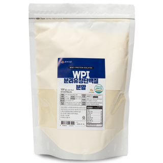 WPI 분리유청단백질 분말 500g HACCP 인증제품, 1개