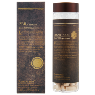 2BR 투비알 남성용 맥주효모 비오틴 영양제, 60정, 1개