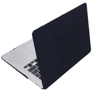 헤이맨 맥북프로 M1 2020 13인치 투명 하드 케이스 A2251 A2289, 블랙, 1개