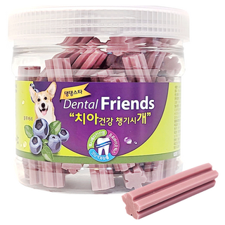 댕댕스타 강아지 덴탈프랜즈 간식, 블루베리, 300g, 1개