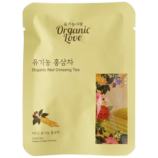 홍삼차 6년근 유기농 인삼차 티백 건강 부모님 선물, 16개, 1.5g