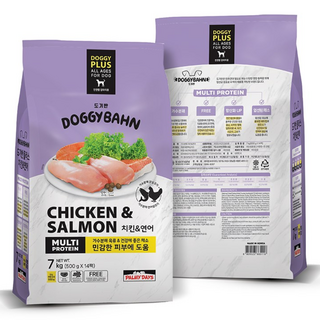 도기반플러스 치킨&연어 7kg x 2
