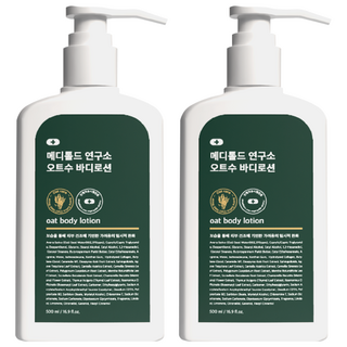 메디톨드연구소 오트수 바디로션 고보습 가려움개선 저자극, 2개, 500g