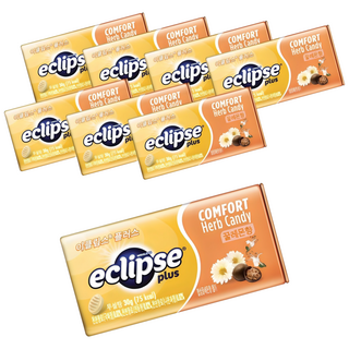 Eclipse Plus 香草糖蜂蜜檸檬口味, 8盒, 30g