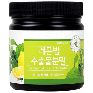 두손애약초 레몬밤추출분말, 1개, 200g