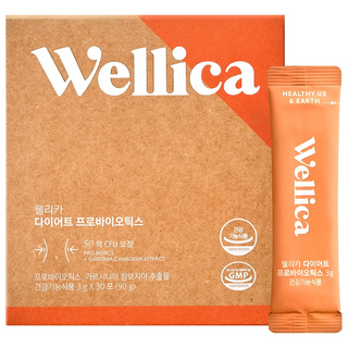 웰리카 다이어트 프로바이오틱스 30p, 90g, 1개