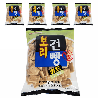 마트코리아 보리 건빵 골드, 160g, 5개