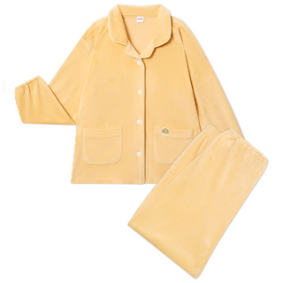 수아팜 여아 스마일 극세사 수면 긴팔 파자마 세트