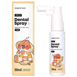 정글몬스터 반려둥물 냥멍칙칙 덴탈 스프레이 먹태향, 1개, 30ml