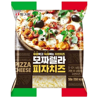 빙그레 모짜렐라 피자 치즈 50g, 20개