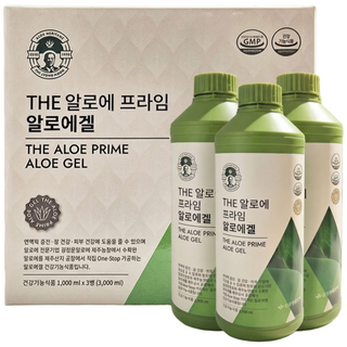 김정문알로에 THE 알로에 프라임 알로에겔, 3개, 1L
