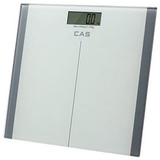 LS- 전자저울 카스 스마트 디지털체중계 HE-91 실버 강화유리 AAA배터리 가정용몸무게측정, 1개