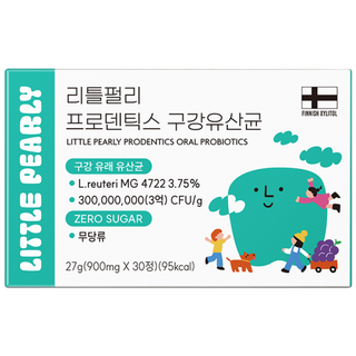 리틀펄리 프로덴틱스 프리미엄 어린이 유아 구강유산균, 1박스, 27g