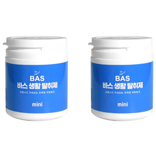 BAS 차량용 생활 탈취제 미니 베이비파우더향, 150g, 2개
