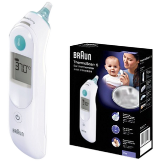 브라운체온계 정품 IRT-6030 귀체온계 +전용필터20개추가세트, 1개