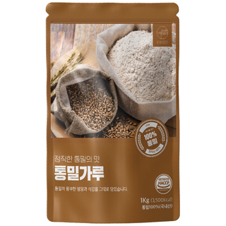 안심곳간 통밀가루, 1개, 1kg