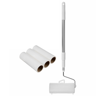 코멧 사선컷팅 테이프 클리너 3단 핸들 + 거치대 + 리필 4개, 1개