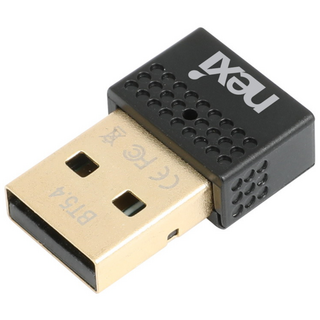초미니 USB블루투스동글이 v5.4 오토 멀티페어링 무선송신기 PC 노트북 오디오 컴퓨터 키보드 마우스 연결, 기타