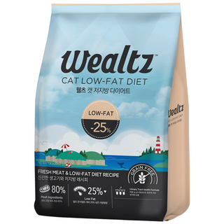 웰츠 고양이 기능성 사료 저지방 다이어트, 다이어트(체중유지), 6kg, 1개