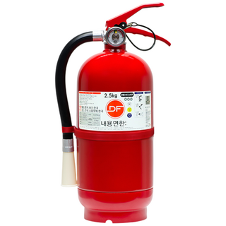 국산 2.5kg ABC 분말 소화기 가정용 축압식 아파트 오피스텔 KFI 국가검증 스티커+점검표 증정, 1개
