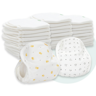 무루 땅콩기저귀 소형2호SET[기저귀15장+방수커버2장], 카퍼레이드, 1개