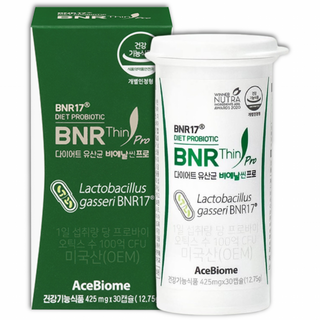 BNR17 비에날씬 프로 체지방감소 모유유래 다이어트 유산균 캡슐, 1박스, 30정