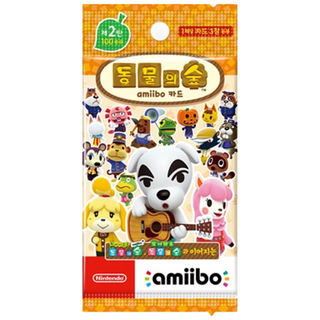 [공식판매처]닌텐도 동물의 숲 아미보카드 2탄 모동숲카드