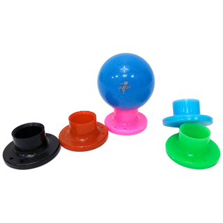 바로스포츠 파크골프 전용 고무티 컬러 티걸이 연습용골프티 %국내산 자체제작 8P, 1세트, 블루