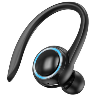 [2023신제품]귀걸이형 블루투스이어폰 무선 이어폰 이어셋 오른쪽형, 블랙, T10