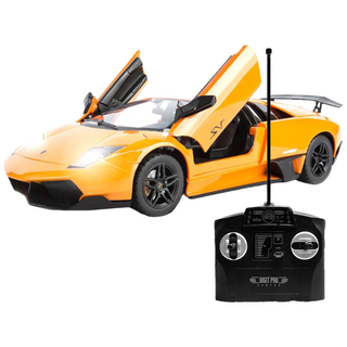 더뮤직 / 1:14 람보르기니 무르시엘라고 옐로우 RC카 명품카 미니카 모델카 스포츠카 무선조종 자동차 리모콘RC 선물 생일 완구 장난감 취미 수집, 1개