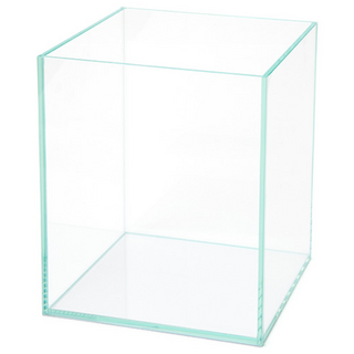 Green World 優白玻璃方缸 + PU墊, 混合顏色, 1套