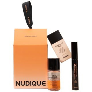 누디크 파데프리 메이크업 선물세트 내추럴 트리플 기획세트 SPF50+ PA+++/워터프루프, 메이크업 베이스+마스카라+전용리무버, 2개