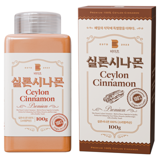 비이츠 실론 시나몬 가루 분말 파우더, 1개, 100g