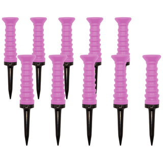 볼벤 골프티 무저항 실리콘티 골프티꽂이, 핑크, 10개